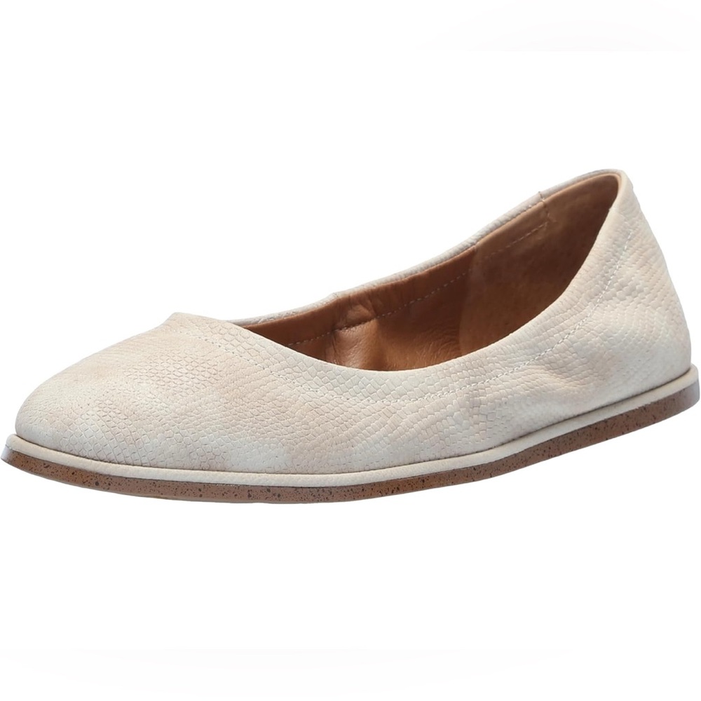 NEW Lucky Brand Women's Wimmie Ballet Flat - Light Ermine - Size 6.5